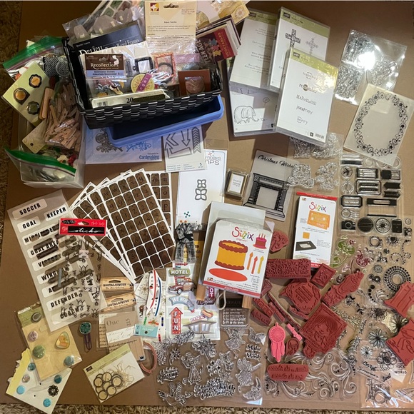 Stamping, Scrapbooking and Arts and Crafts Bundle Lot - Picture 2 of 7